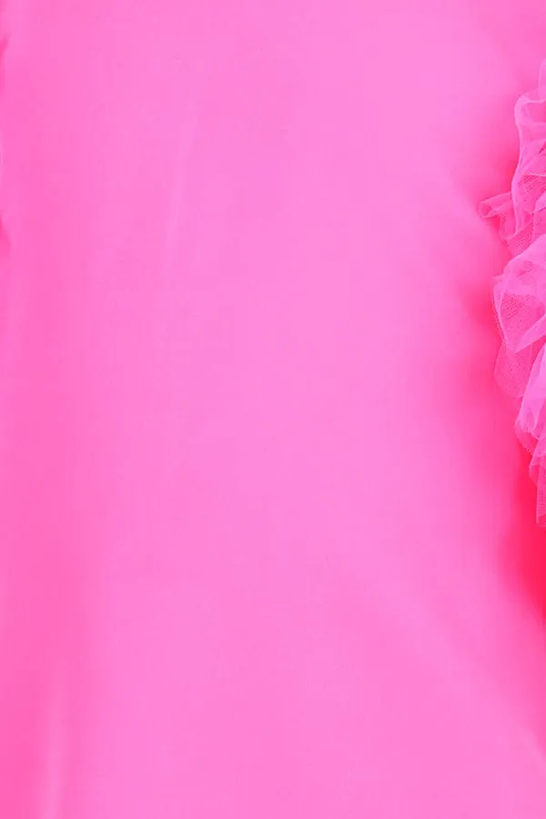 Short_Dress_With_Tulle_Sleeves_Pink