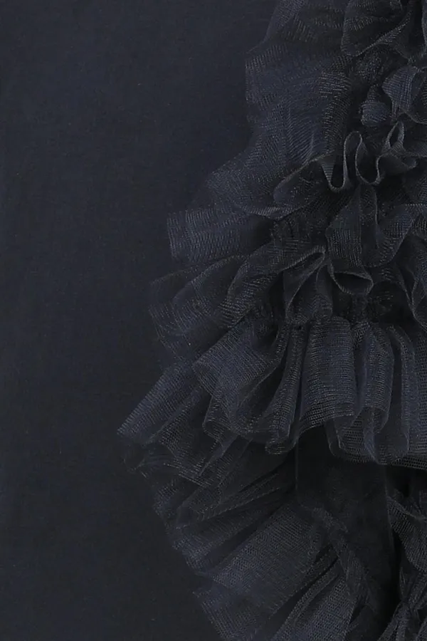 Short_Dress_With_Tulle_Sleeves_Black