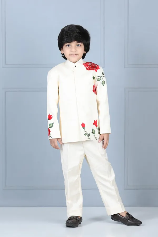 Bandh_Gala_Coat_With_Pants_Cream