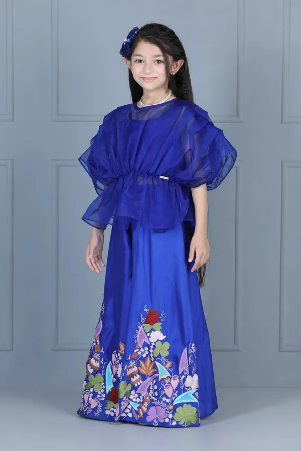Organza_Top_With_Embroidered_Plazzo_Blue_Color