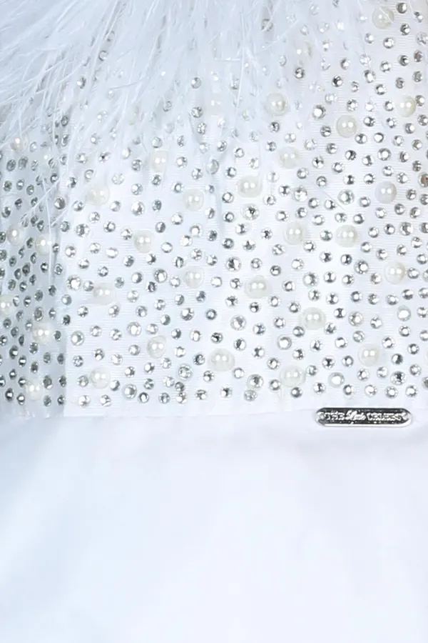 Gown_With_Furr_Detailing_White