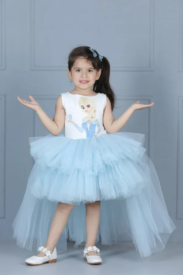 Elsa_Dress_With_Net_Flare_White