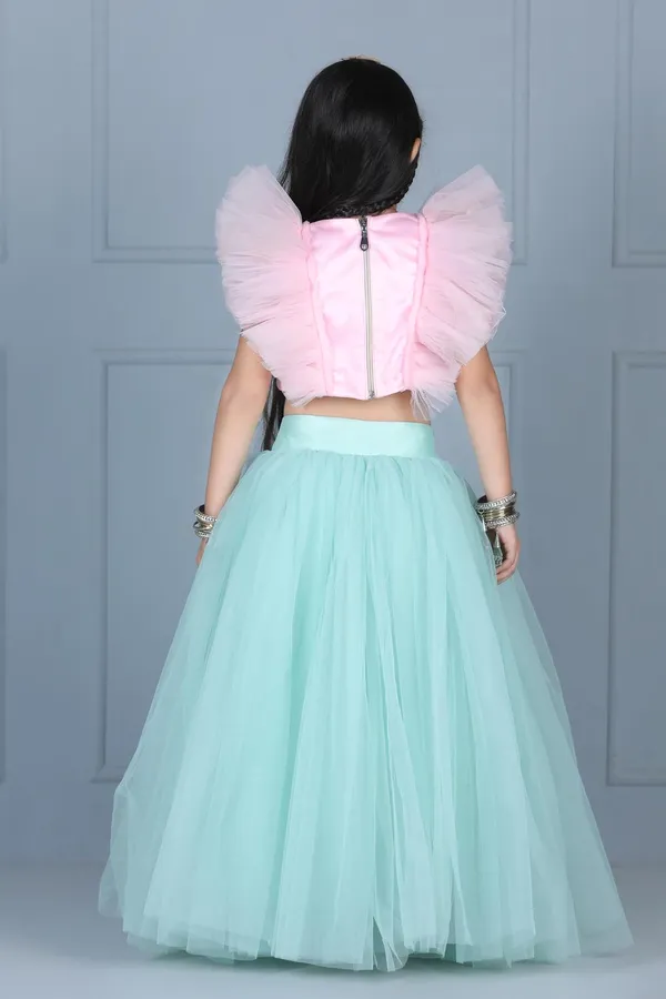 Crop_Top_And_Skirt_With_Embroidery_Ice_Blue_Color