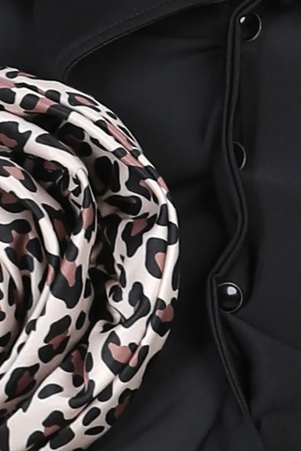 Dress_With_Cut_On_Sides_And_Flower_Detailing_Black