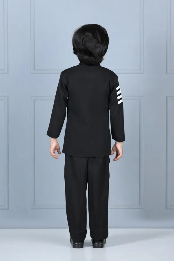 High_Neck_Coat_And_Pant_Black