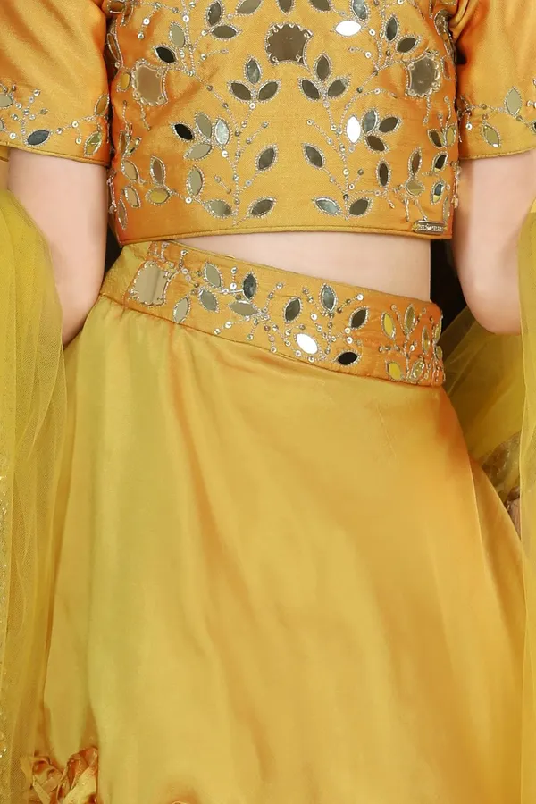 Lehenga_With_Mirror_Work_Mustard_Yellow