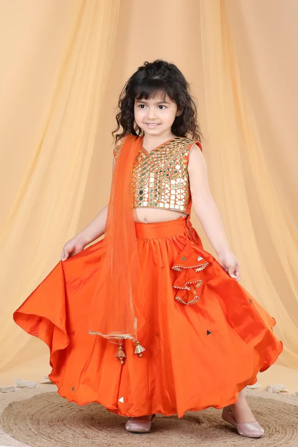 Silk_Lehenga_With_Work_Orange