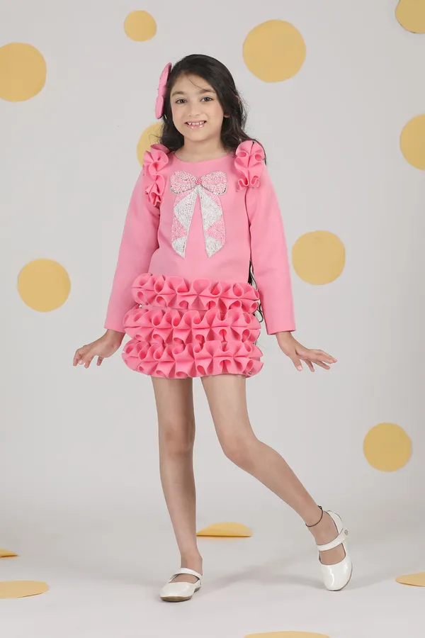 Dress_With_Tulles_N_Hand_Embroidery_Pink