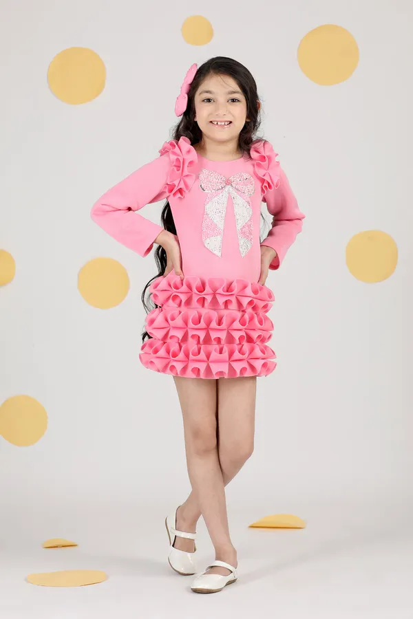 Dress_With_Tulles_N_Hand_Embroidery_Pink