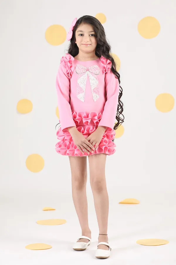 Dress_With_Tulles_N_Hand_Embroidery_Pink