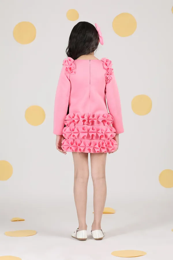 Dress_With_Tulles_N_Hand_Embroidery_Pink