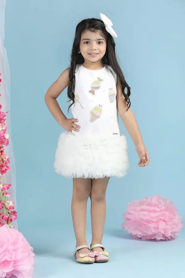 Dress_With_Candy_Theme_Embroidery_White