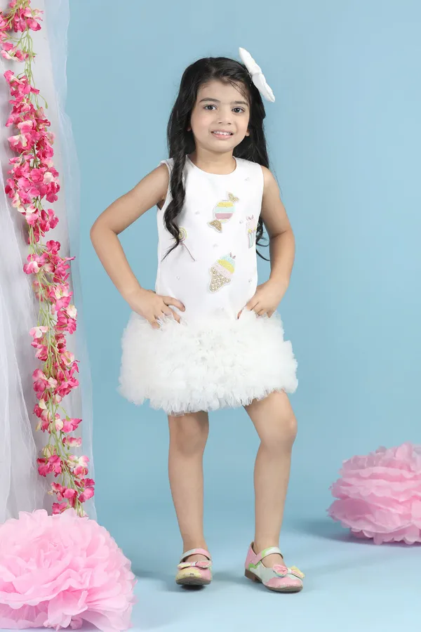 Dress_With_Candy_Theme_Embroidery_White