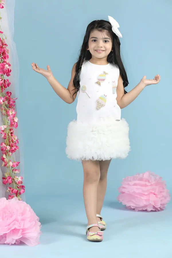 Dress_With_Candy_Theme_Embroidery_White