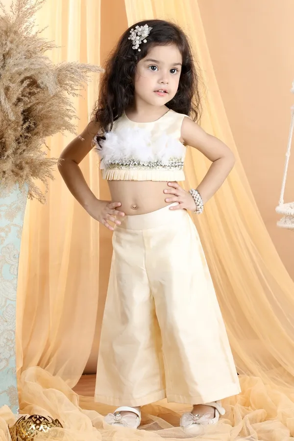 Embroided_Top_With_Fur_And_Palazza_Pants_Beige
