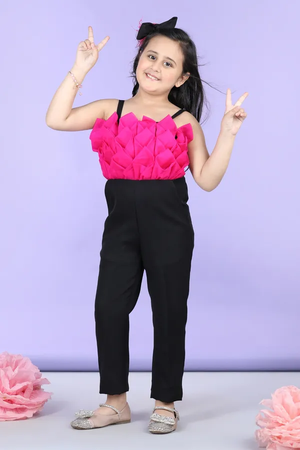 Jumpsuit_Emblissed_With_Fabric_Flower_In_Contrast_Color_Black