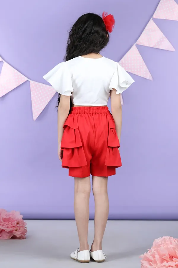 Front_Open_Top_And_Shorts_With_Layred_Frill_On_Sides_White_And_Red
