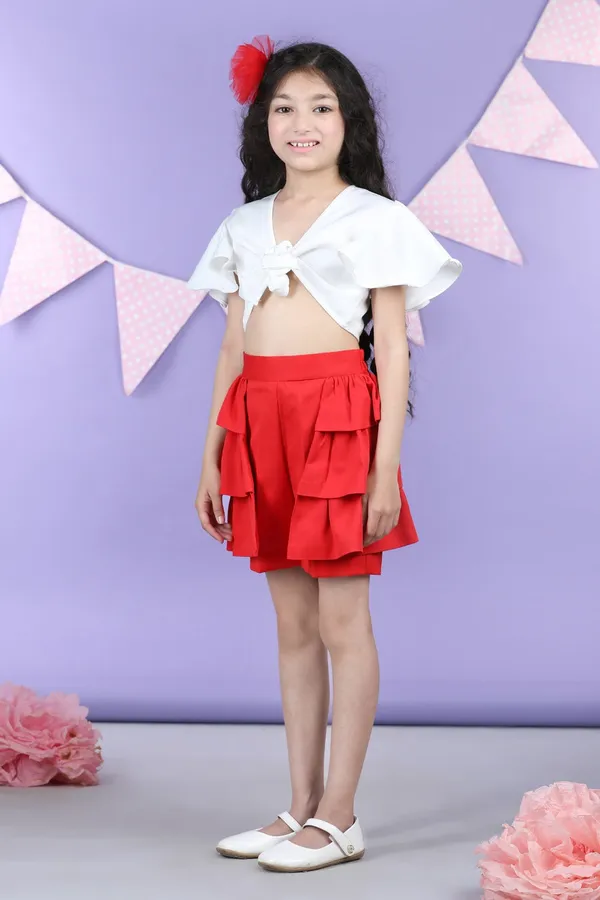 Front_Open_Top_And_Shorts_With_Layred_Frill_On_Sides_White_And_Red
