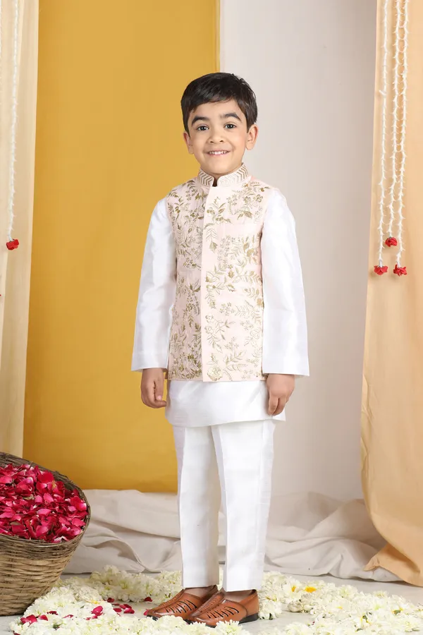 Zari_Work_Jacket_With_Kurta_Pajama_White