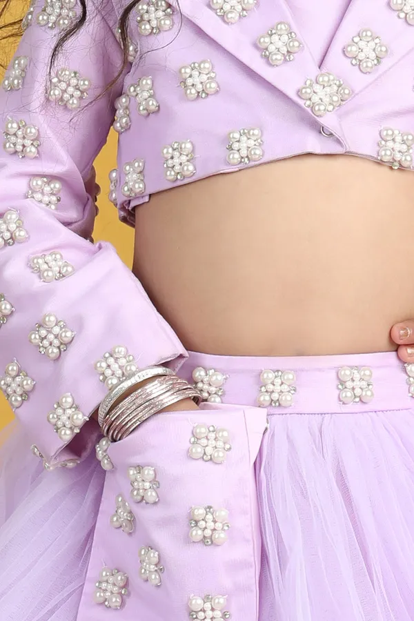 Pearl_N_Swaroski_Work_On_Blouse_N_Lehenga_Belt_With_Net_Flare_Lehenga_Purple