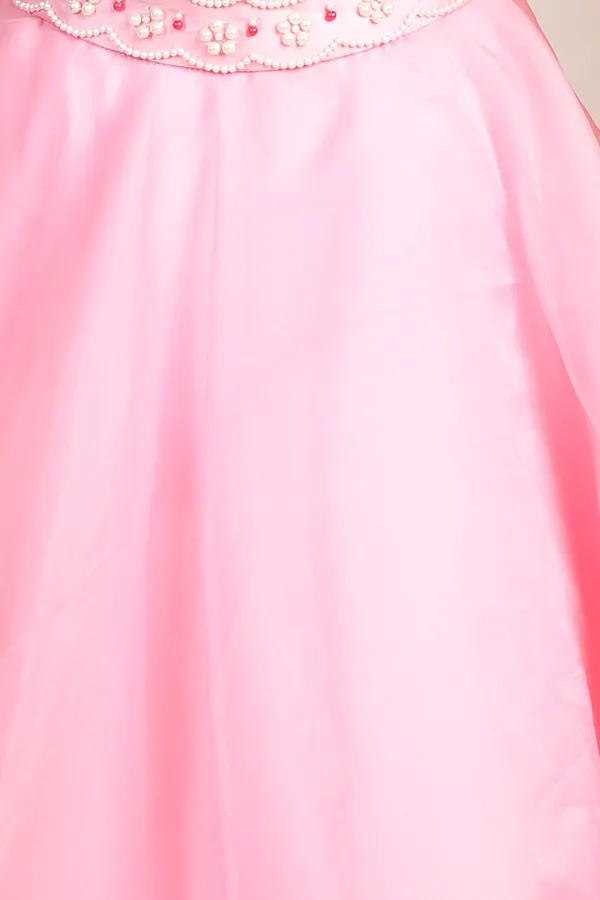 Pearl_Work_On_Blouse_With_Organza_Lehenga_Pink