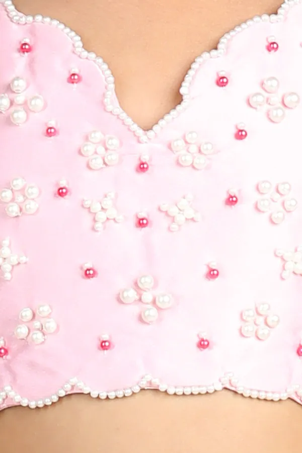 Pearl_Work_On_Blouse_With_Organza_Lehenga_Pink