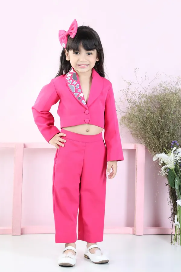 Acrylic_Co_Ord_Set_Hot_Pink
