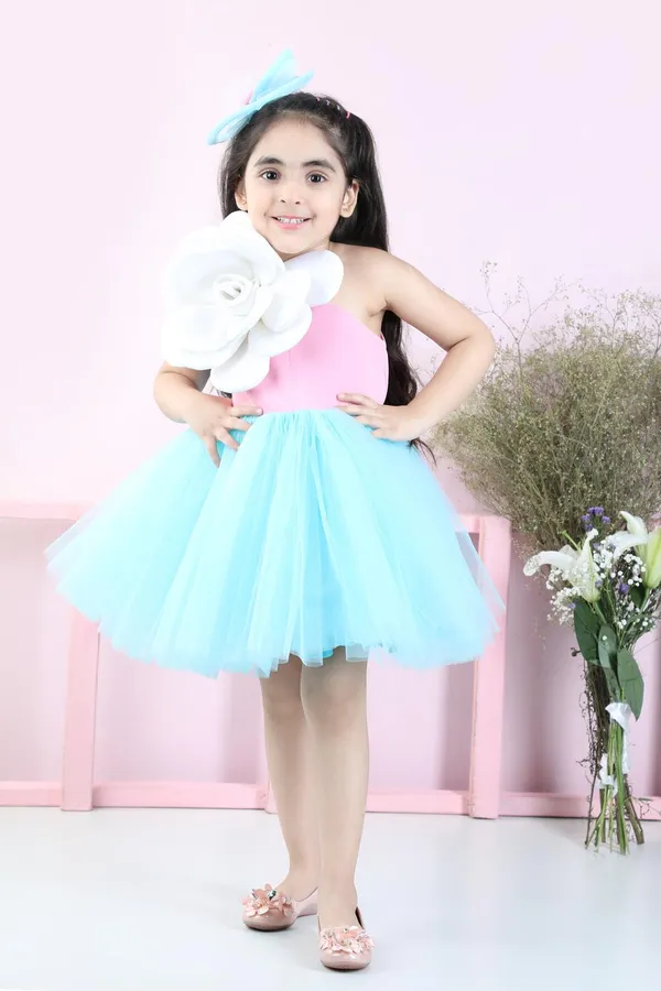 Off_Shouder_2_Tone_Dress_Pink