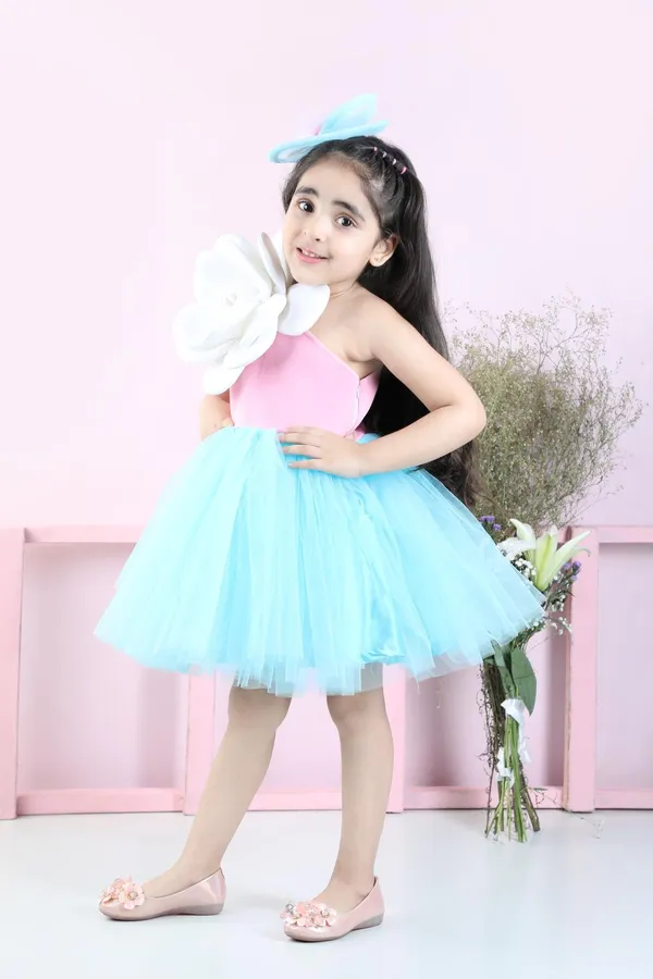 Off_Shouder_2_Tone_Dress_Pink