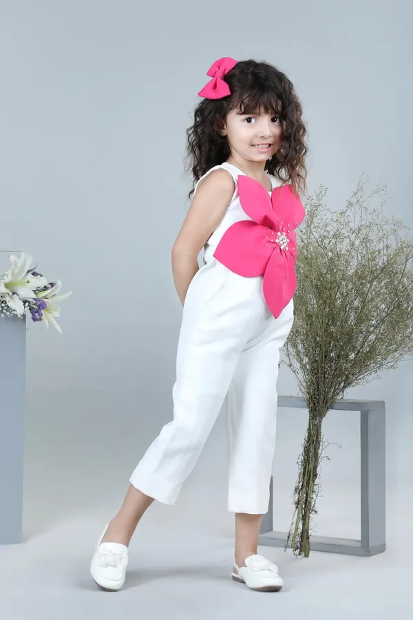 Jumpsuit_With_Flower_White