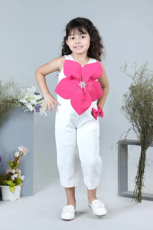 Jumpsuit_With_Flower_White