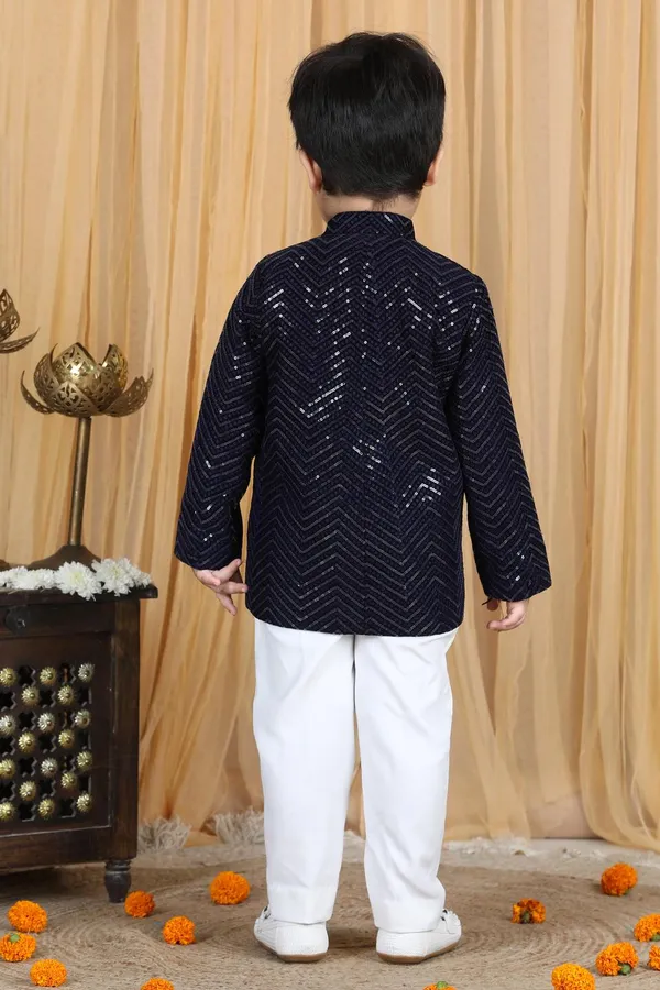 Coat_With_Slim_Fit_Pants_Navy_Blue