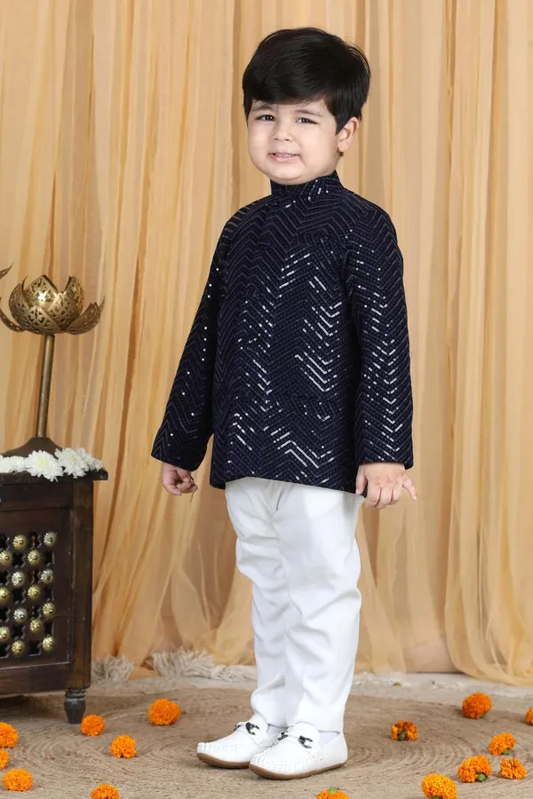 Coat_With_Slim_Fit_Pants_Navy_Blue