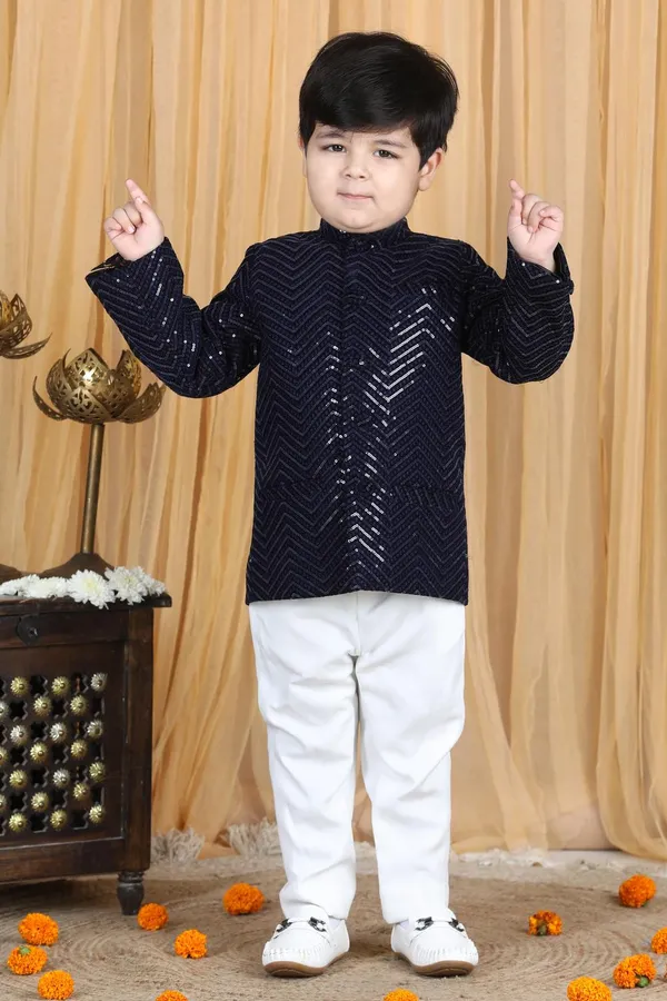 Coat_With_Slim_Fit_Pants_Navy_Blue
