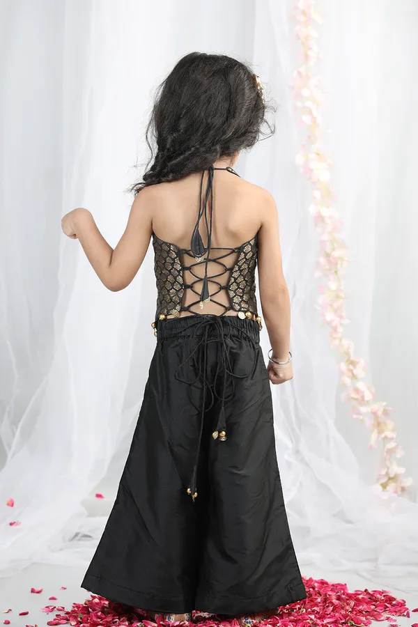 Black_Silk_Top_With_Plazzo_Pants_Black