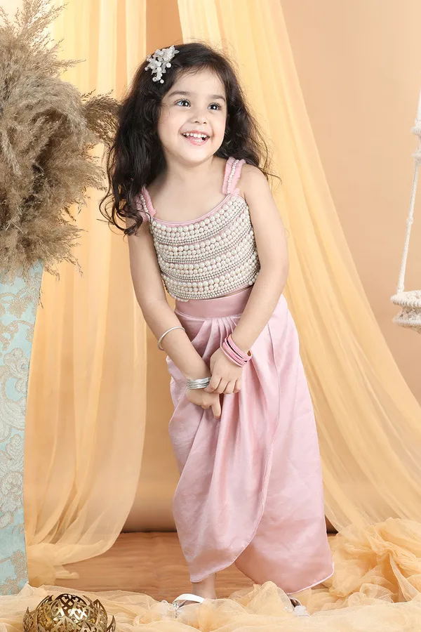 Heavy_Yoke_Embroidery_Nd_Dhoti_Skirt_Peach