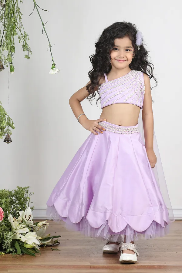 Lilac_Blouse_With_Scalloped_Lehenga_Lilac