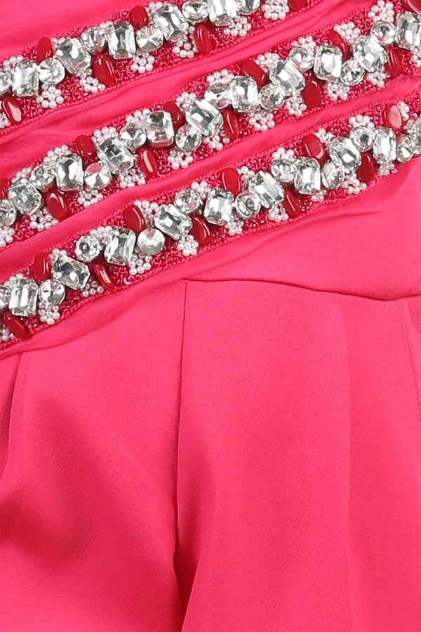 Hot_Pink_Off_Shoulder_Jumpsuit_With_Attach_Draoe_And_Stone_And_Beads_Work_Hot_Pink