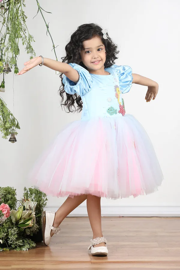 Ice_Blue_Mermaid_Theme_Dress_With_Embroidery_Ice_Blue