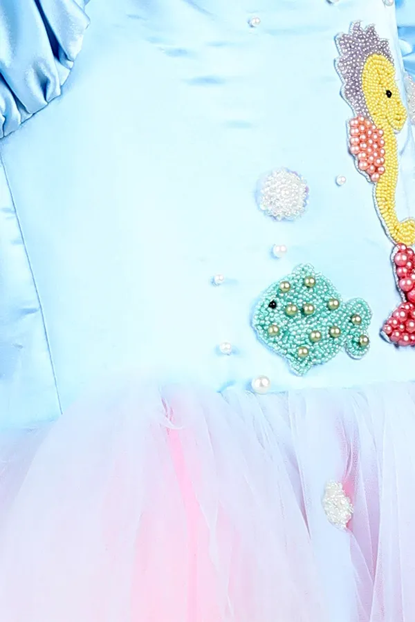 Ice_Blue_Mermaid_Theme_Dress_With_Embroidery_Ice_Blue