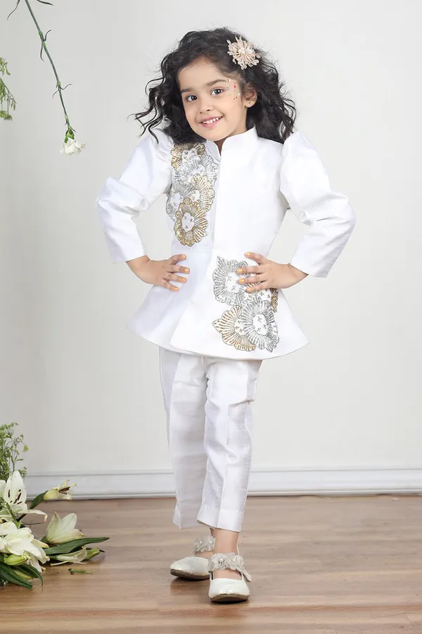 White_Coat_Style_Top_With_Sequence_Embroidery_White