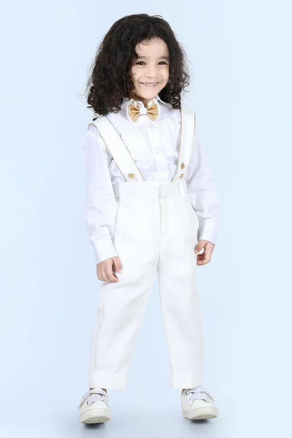 Suspender_Pant_Shirt_Bow_Set_White