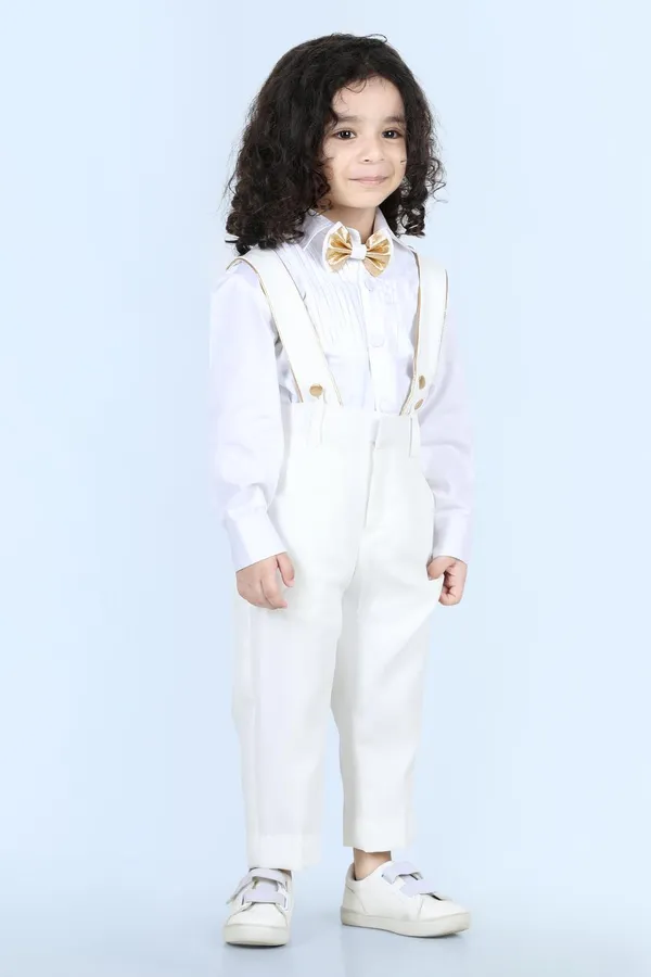 Suspender_Pant_Shirt_Bow_Set_White