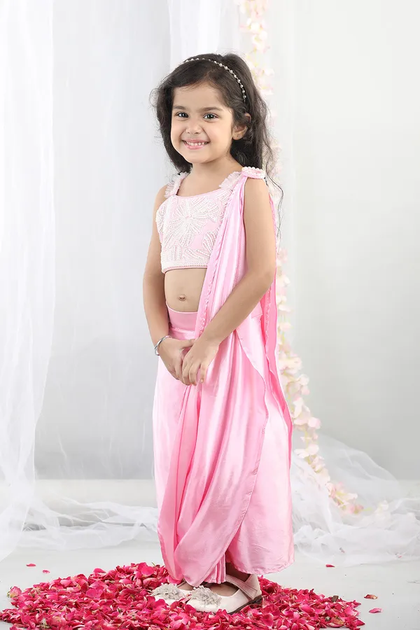 Pink_Pearl_Embroidered_Top_With_Dhoti_Pink
