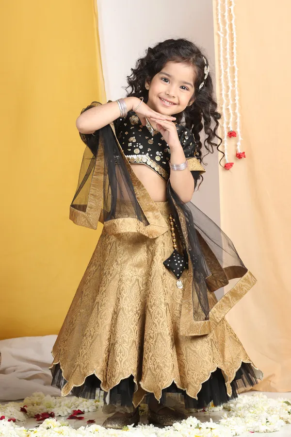 Sequence_N_Coin_Work_With_Banarsi_Lehenga_With_Cut_Work_Black
