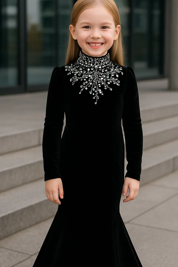 Black_Fish_Cut_Velvet_Gown_Black