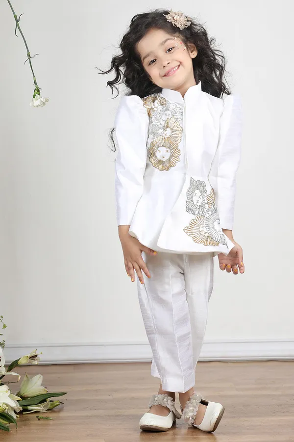 White_Coat_Style_Top_With_Sequence_Embroidery_White