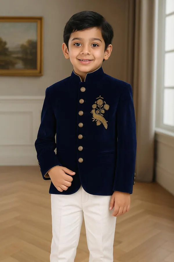 Blue_Bandhgala_With_Embroidery_Blue