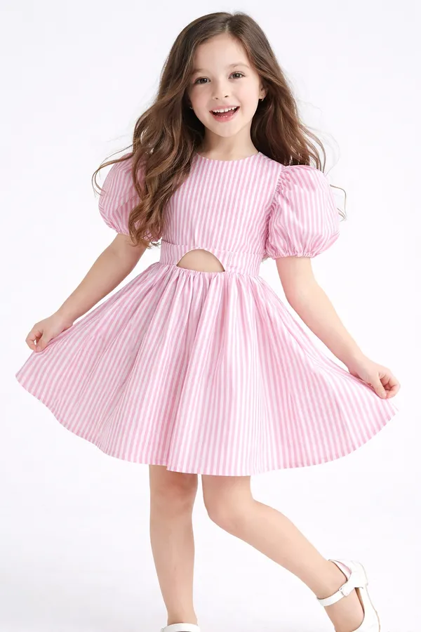 Pink_Cotton_Dress_Pink