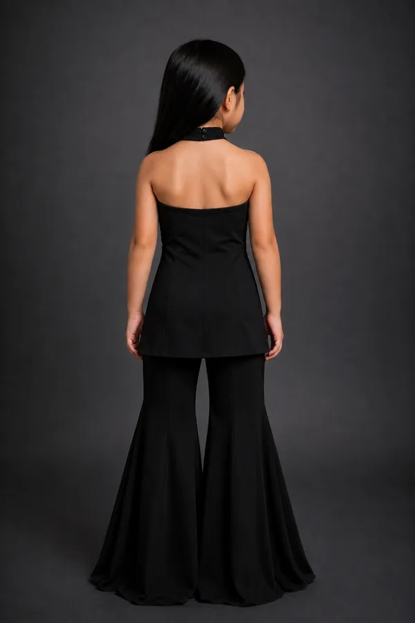 Black_Embellished_Suit_With_Halter_Neck_Suit_And_Gharara_Black
